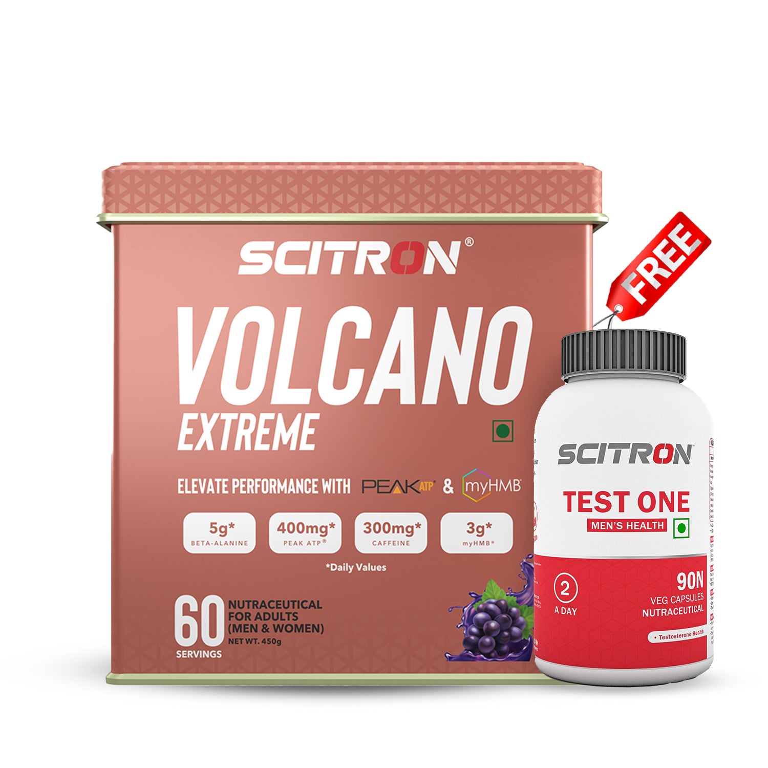 Buy Volcano Extreme PreWorkout Supplement Scitron