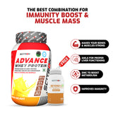 Advance Whey Protein with 20 Vitamins & Minerals