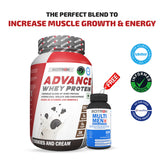 Advance Whey Protein with 20 Vitamins & Minerals