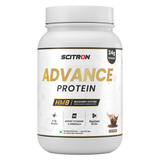 Scitron Advance Protein | Yeast Isolate & Whey Blend | 24g per Scoop | HMB | DigeZyme | 20 Vitamins & Minerals | Gut Friendly | Faster Recovery | PDCAAS 1 | 1kg