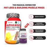 Advance Whey Protein with 20 Vitamins & Minerals