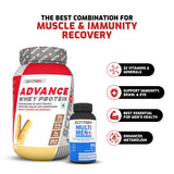 Advance Whey Protein with 20 Vitamins & Minerals