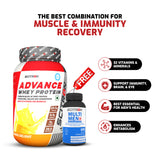 Advance Whey Protein with 20 Vitamins & Minerals