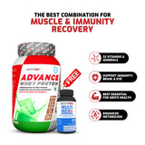 Advance Whey Protein with 20 Vitamins & Minerals