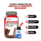 Advance Whey Protein with 20 Vitamins & Minerals
