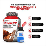 Advance Whey Protein with 20 Vitamins & Minerals