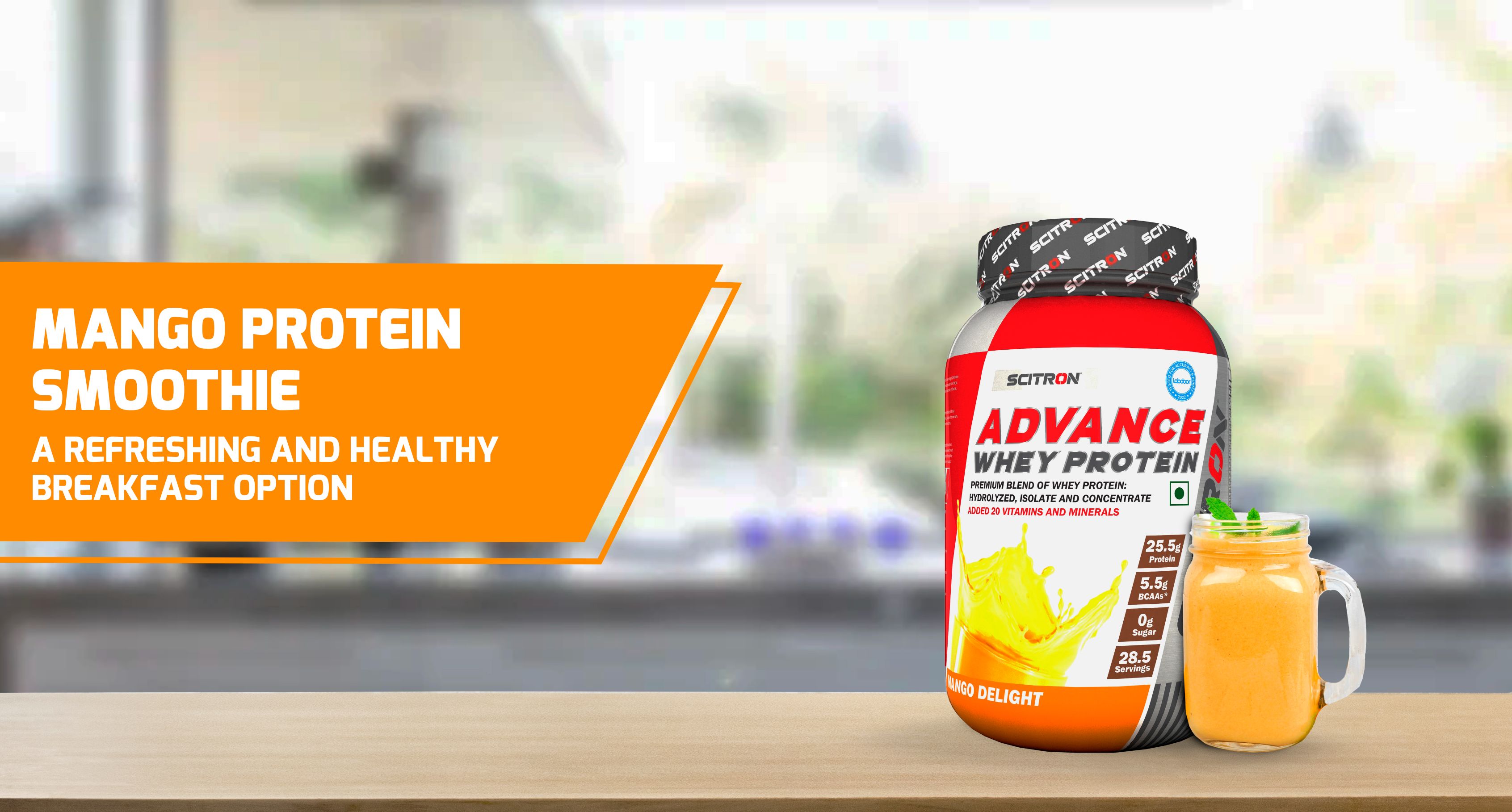 Energise Your Day with a Mango Protein Smoothie! Try It Now!