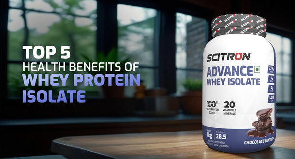 Top 5 Health Benefits of Whey Protein Isolate