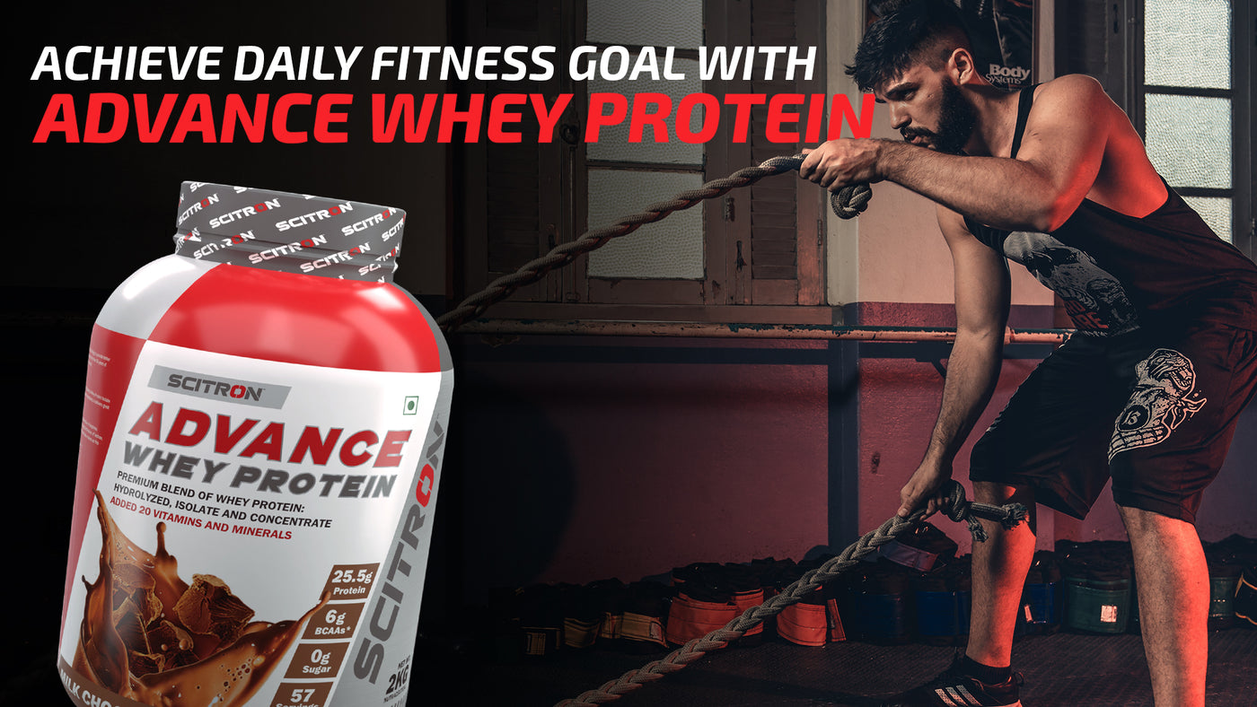ADVANCE WHEY PROTEIN & YOUR DAILY FITNESS GOALS
