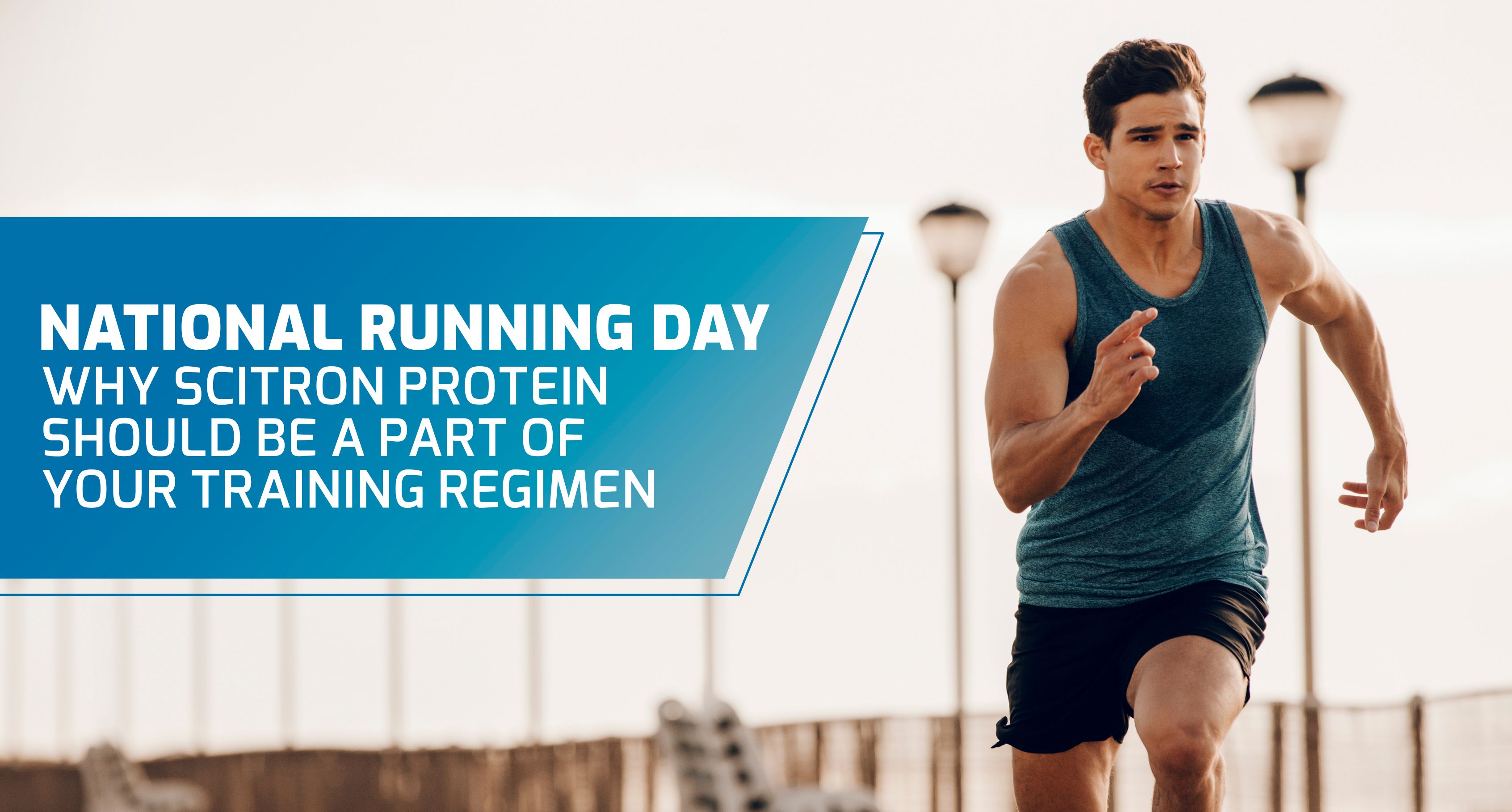 Run Protein Powder Running Protein Powder for Runners on National Running Day | Scitron