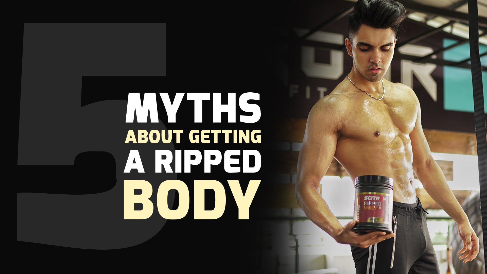 5 Myths About Getting a Ripped Body | Scitron Nutrition