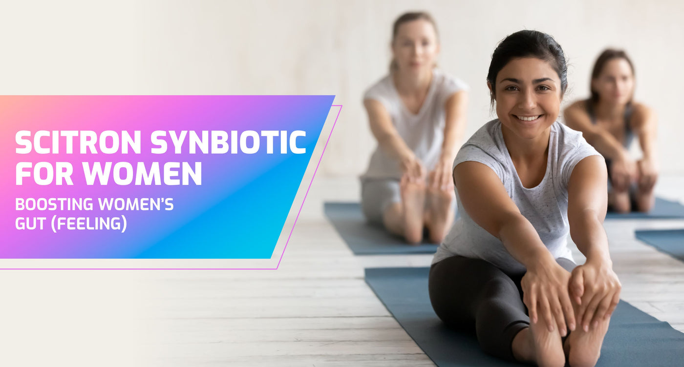 Scitron Synbiotics for Women: Boosting Women's Gut (Feeling)