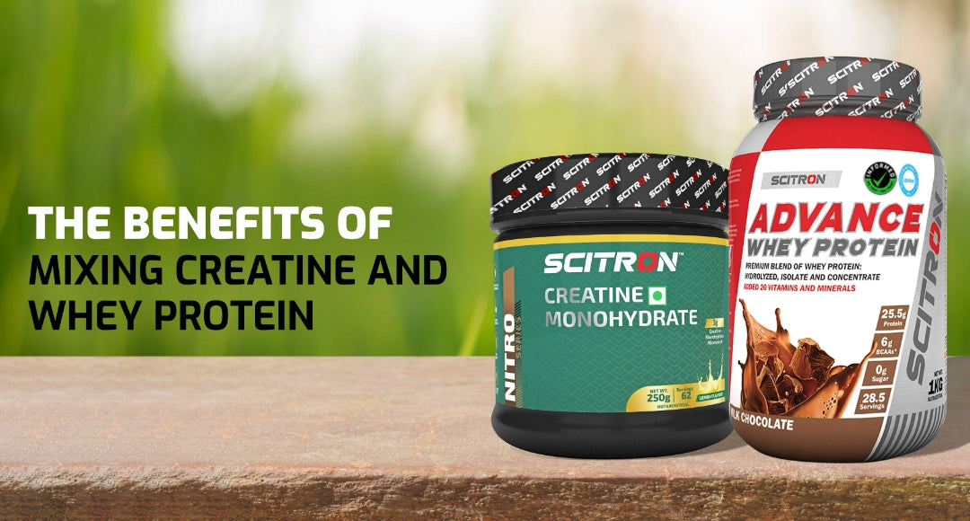 The benefits of mixing creatine with whey protein