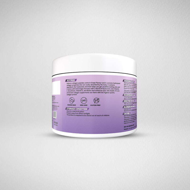 Hydrolyzed Marine Collagen Peptides 120g