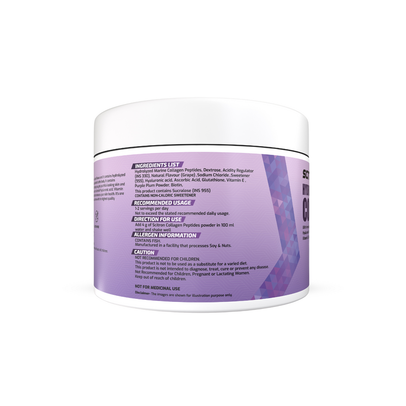 Hydrolyzed Marine Collagen Peptides 120g