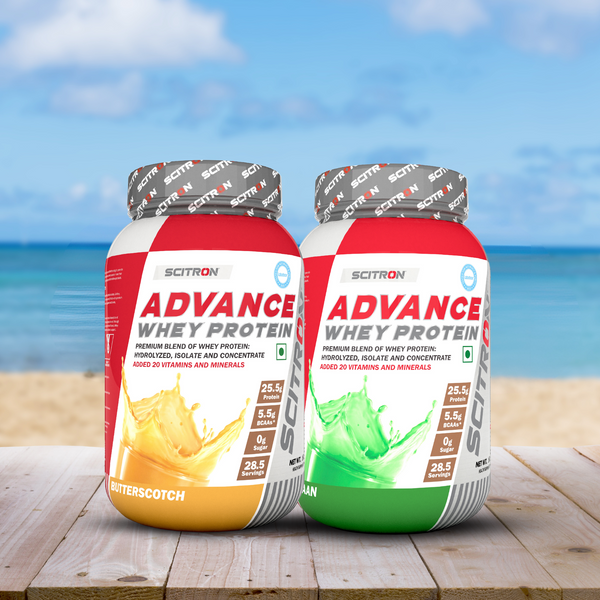 Advance Whey Butterscotch + Advance Whey Paan