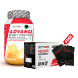 Scitron Advance Whey Protein (1KG) with Volcano Pre-Workout