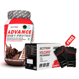 Scitron Advance Whey Protein (1KG) with Volcano Pre-Workout