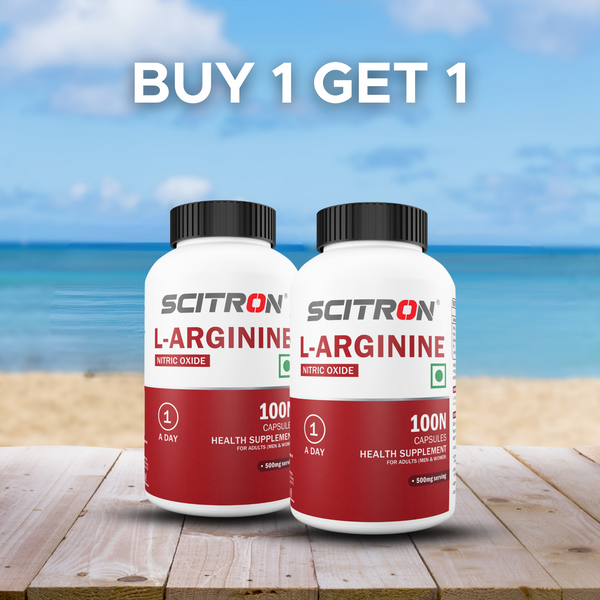 L-Arginine - 100 Caps Buy one get one free