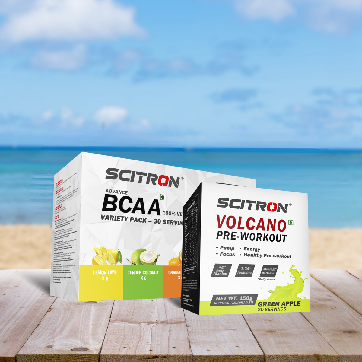 Advance Bcaa + Volcano Pre-workout - 150g