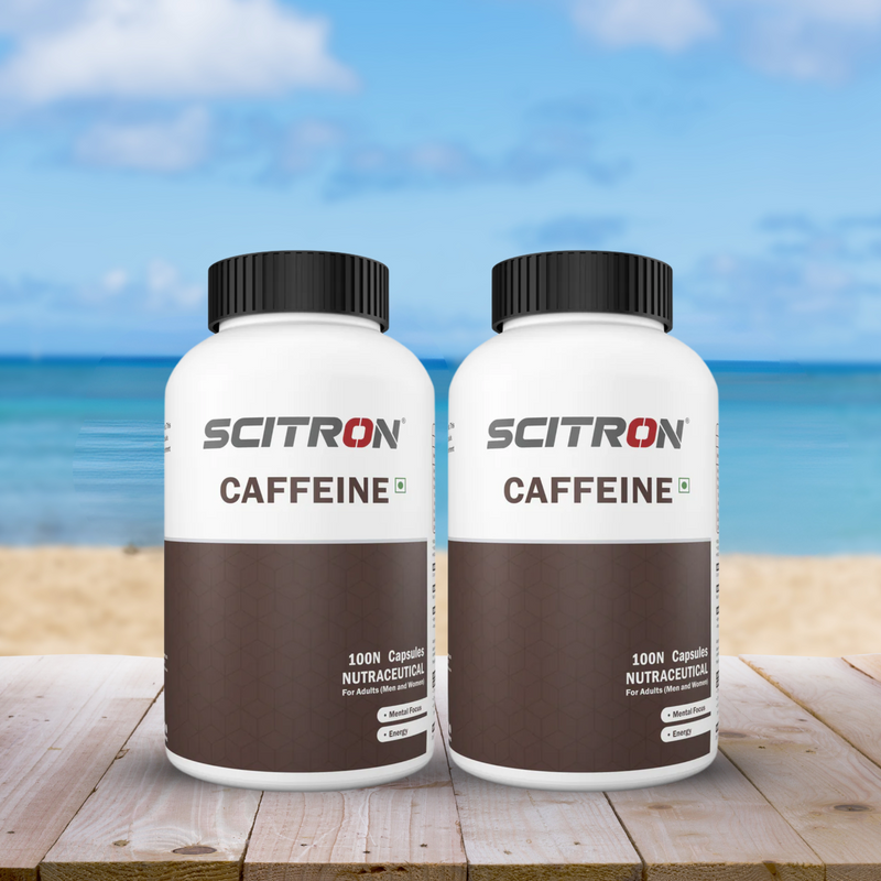 Scitron Caffeine N/A 100 Caps Buy One Get One Free
