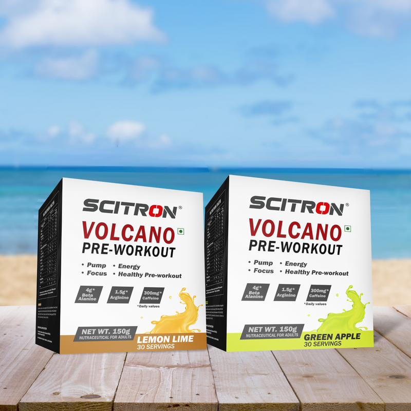 Volcano Lemon Lime 150g + Volcano Green Apple 150g
