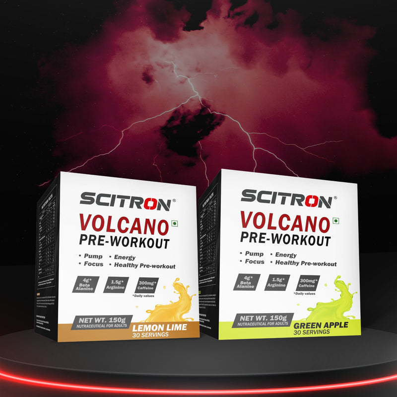 Volcano Lemon Lime 150g + Volcano Green Apple 150g