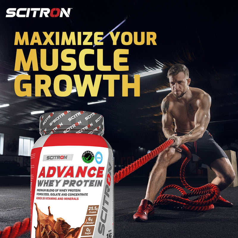 Advance Whey Protein with 20 Vitamins & Minerals