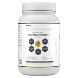 Scitron Advance Protein | Yeast Isolate & Whey Blend | 24g per Scoop | HMB | DigeZyme | 20 Vitamins & Minerals | Gut Friendly | Faster Recovery | PDCAAS 1 | 1kg