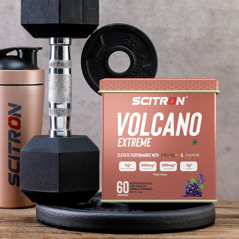 Scitron Volcano Extreme Pre-Workout (With PEAK ATP & MyHMB)