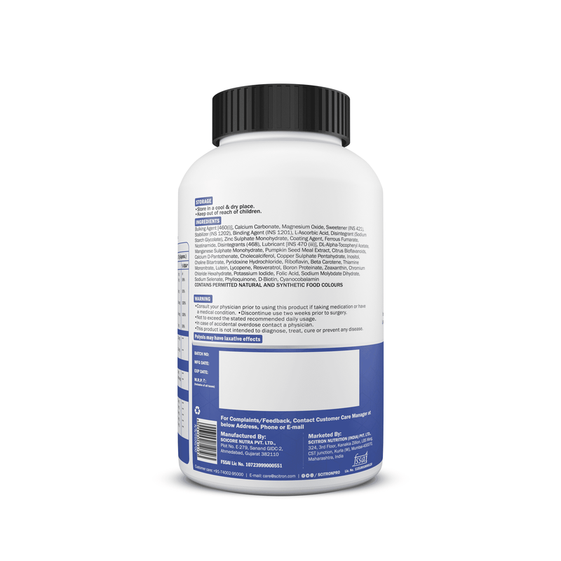 Men's Daily Multi-Vitamin Tablets