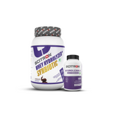 Whey Hydrolyzed Synbiotic Protein with 1 Billion Prebiotic & Probiotic Strains for Gut Health