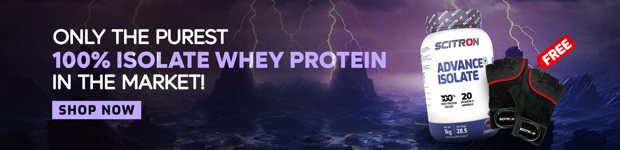 Shop Whey Isolate from Scitron