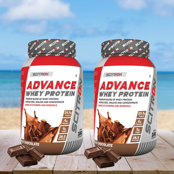 Scitron Advance Whey Milk Chocolate 1kg with Scitron Advance Whey Milk Chocolate 1kg