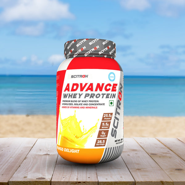 Advance Whey Protein with 20 Vitamins & Minerals Mango 1 kg