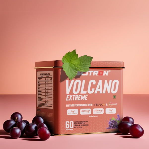 Scitron Volcano Extreme Pre-Workout (With PEAK ATP & MyHMB)