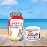 Scitron Advance whey 1kg Kulfi with Scitron Creatine Monohydrate 100g