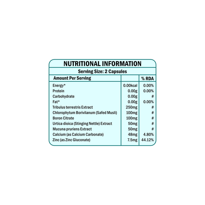 Test High-Def Testosterone Health Capsules