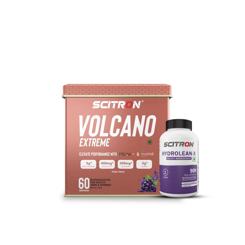 Scitron Volcano Extreme Pre-Workout (With PEAK ATP & MyHMB)