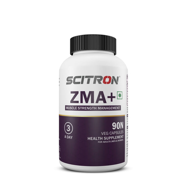 ZMA ( Zinc, Magnesium Aspartate, Vitamin B6 – 90 Capsules)
