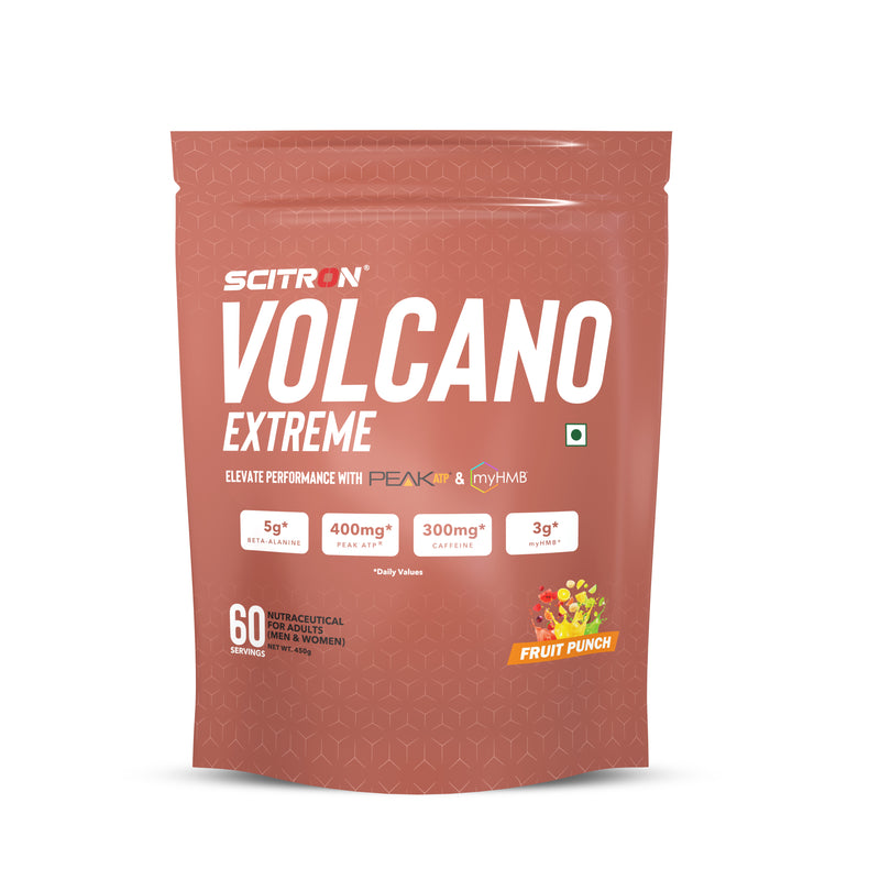 Scitron Volcano Extreme Pre-Workout (With PEAK ATP & MyHMB)