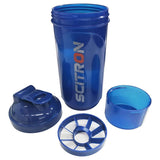 Protein Shaker Bottle with compartment with Storage Compartment - 350 ml